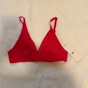 Hot Pink UO Triangle Bralette